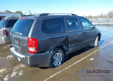 2012 Kia Sedona Lx из США, поврежденный, VIN KNDMG4C71C6459035